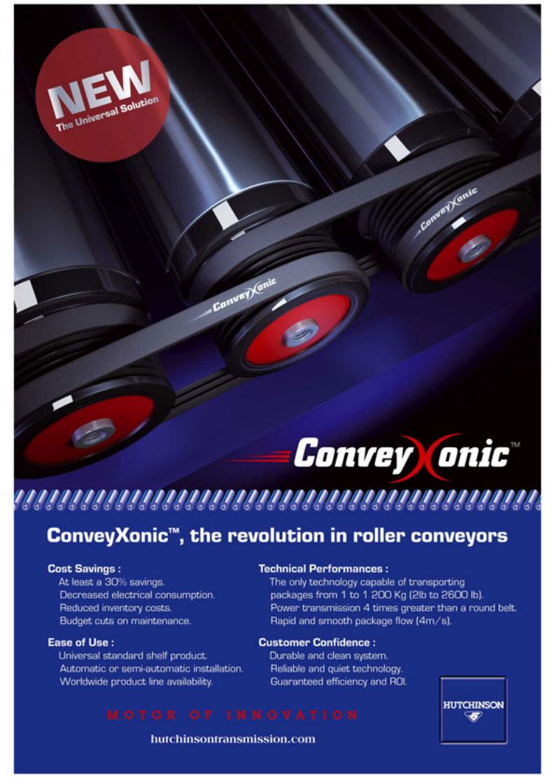 哈金森滚筒输送带资料